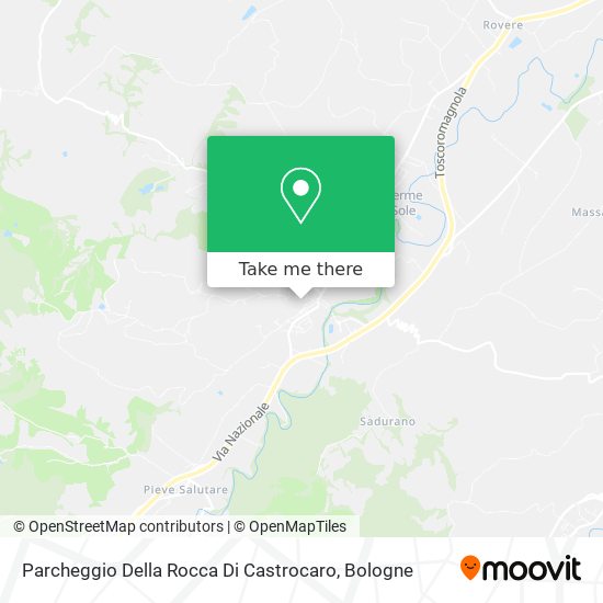 Parcheggio Della Rocca Di Castrocaro map