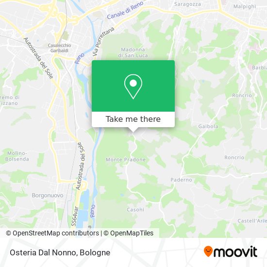 Osteria Dal Nonno map