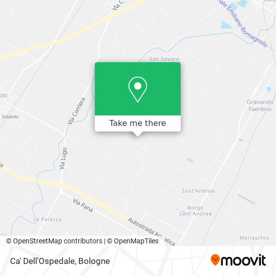 Ca' Dell'Ospedale map