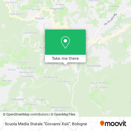 Scuola Media Statale “Giovanni Xxiii” map