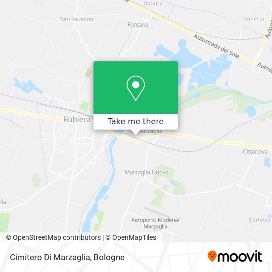 Cimitero Di Marzaglia map