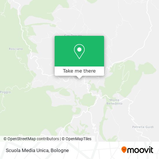 Scuola Media Unica map