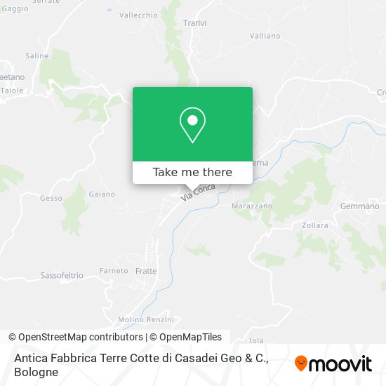Antica Fabbrica Terre Cotte di Casadei Geo & C. map