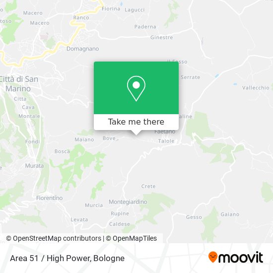 Area 51 / High Power map