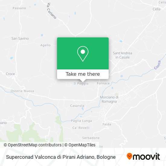 Superconad Valconca di Pirani Adriano map