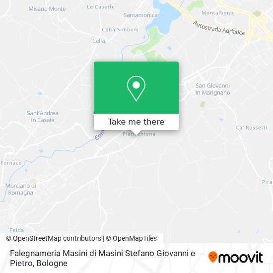 Falegnameria Masini di Masini Stefano Giovanni e Pietro map