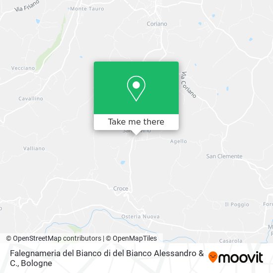 Falegnameria del Bianco di del Bianco Alessandro & C. map