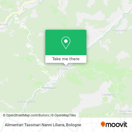 Alimentari Tassinari Nanni Liliana map