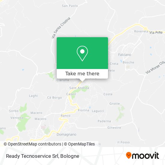 Ready Tecnoservice Srl map