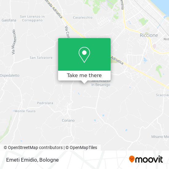 Emeti Emidio map