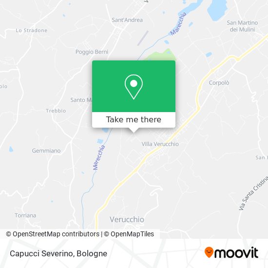 Capucci Severino map