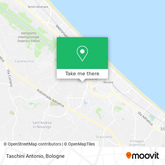Taschini Antonio map