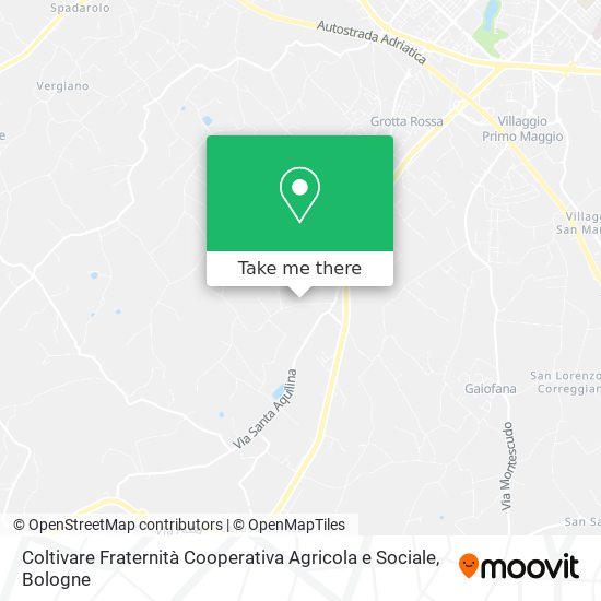 Coltivare Fraternità Cooperativa Agricola e Sociale map