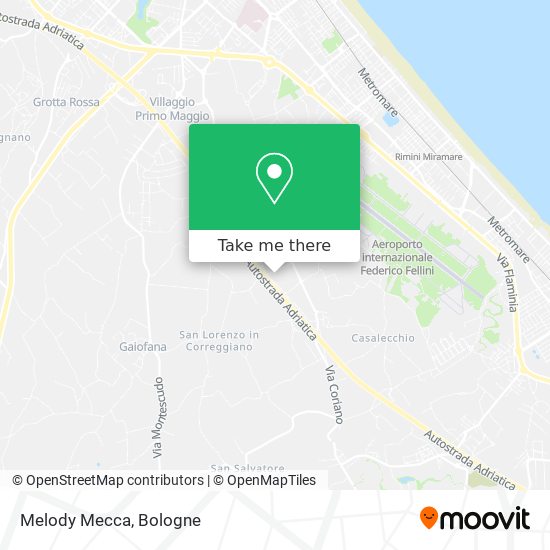 Melody Mecca map
