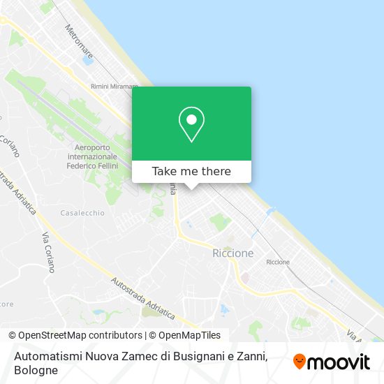 Automatismi Nuova Zamec di Busignani e Zanni map