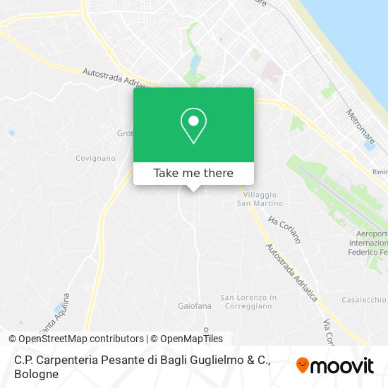 C.P. Carpenteria Pesante di Bagli Guglielmo & C. map
