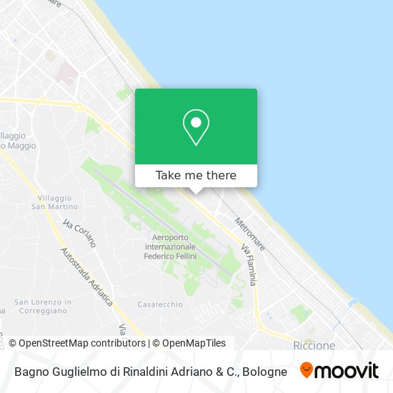 Bagno Guglielmo di Rinaldini Adriano & C. map