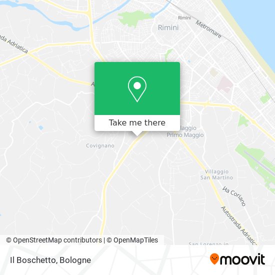 Il Boschetto map