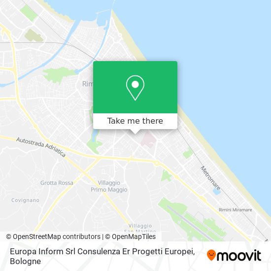 Europa Inform Srl Consulenza Er Progetti Europei map