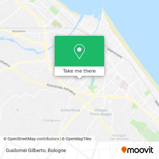 Guidomei Gilberto map