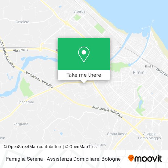 Famiglia Serena - Assistenza Domiciliare map