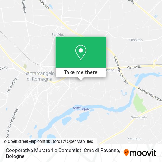 Cooperativa Muratori e Cementisti Cmc di Ravenna map