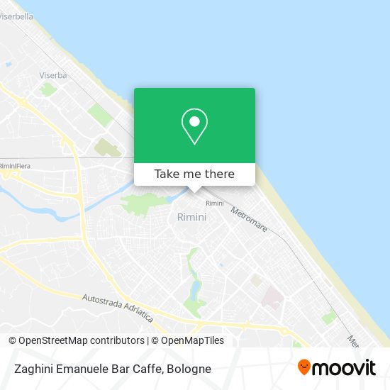 Zaghini Emanuele Bar Caffe map