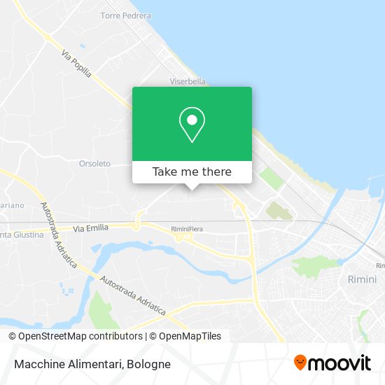 Macchine Alimentari map