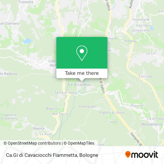 Ca.Gi di Cavaciocchi Fiammetta map