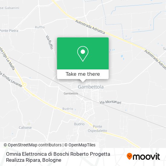 Omnia Elettronica di Boschi Roberto Progetta Realizza Ripara map