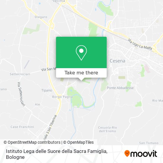 Istituto Lega delle Suore della Sacra Famiglia map