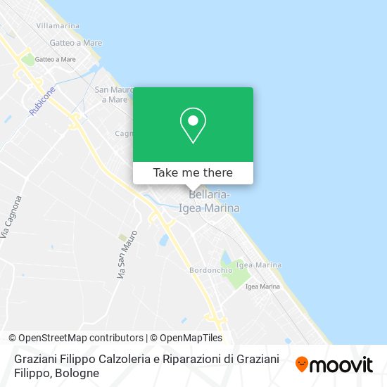 Graziani Filippo Calzoleria e Riparazioni di Graziani Filippo map