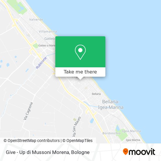 Give - Up di Mussoni Morena map