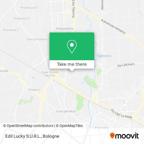 Edil Lucky S.U.R.L. map