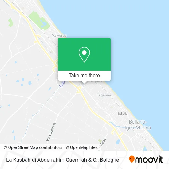 La Kasbah di Abderrahim Guermah & C. map
