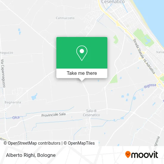 Alberto Righi map