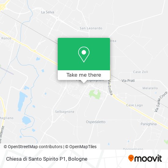 Chiesa di Santo Spirito P1 map
