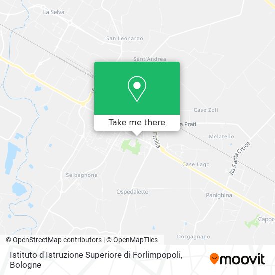 Istituto d'Istruzione Superiore di Forlimpopoli map