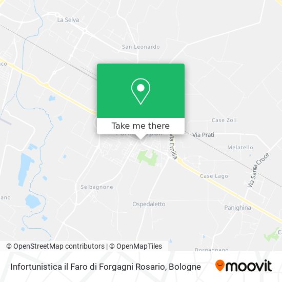 Infortunistica il Faro di Forgagni Rosario map