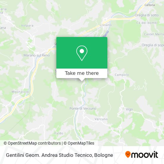 Gentilini Geom. Andrea Studio Tecnico map