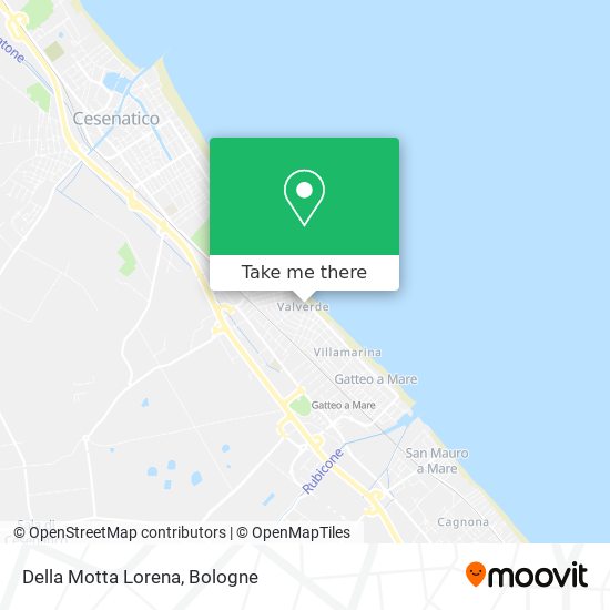 Della Motta Lorena map