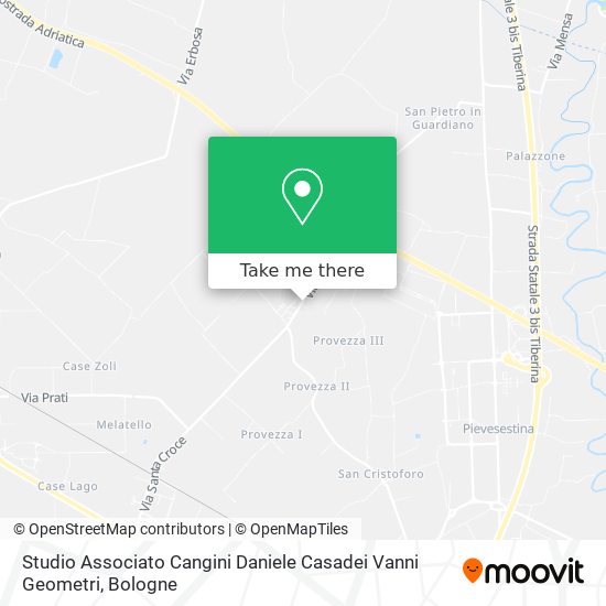 Studio Associato Cangini Daniele Casadei Vanni Geometri map