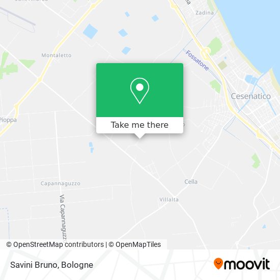 Savini Bruno map