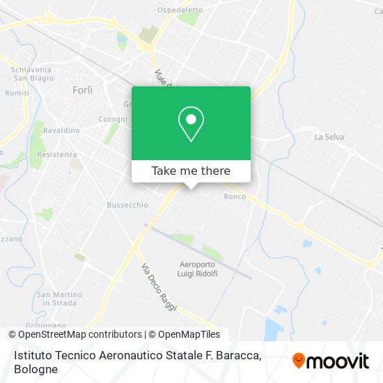 Istituto Tecnico Aeronautico Statale F. Baracca map
