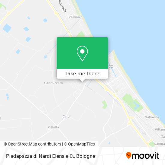 Piadapazza di Nardi Elena e C. map