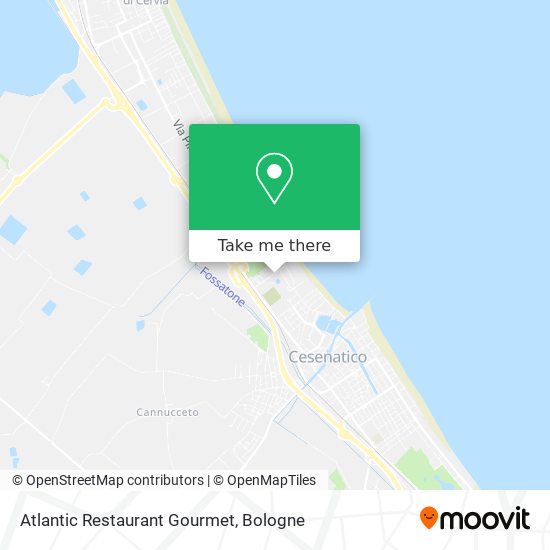 Atlantic Restaurant Gourmet map