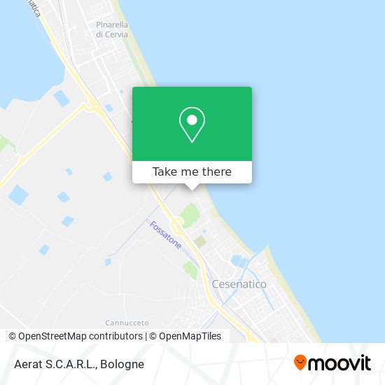 Aerat S.C.A.R.L. map