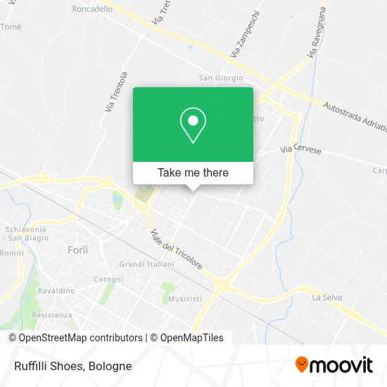 Ruffilli Shoes map