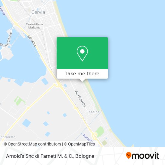 Arnold's Snc di Farneti M. & C. map