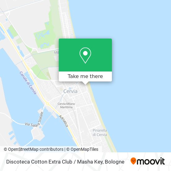 Discoteca Cotton Extra Club / Masha Key map